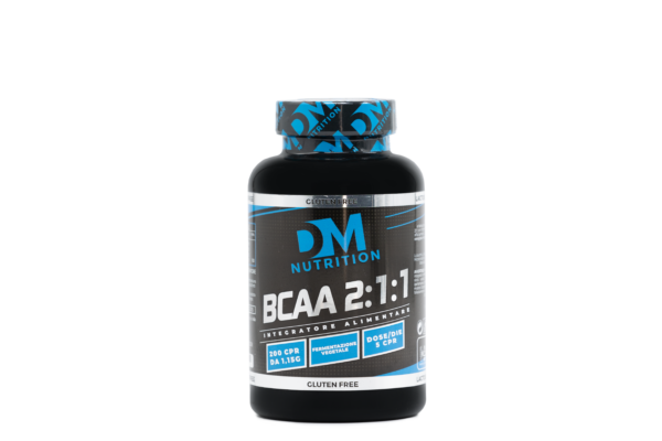 Integratore Alimentare di Aminoacidi Ramificati- BCAA 2:1:1-DM NUTRITION