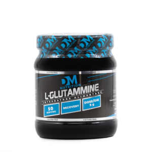 Integratore alimentare di Glutammina in polvere -Gusto Neutro-L-GLUTAMMINE POWDER-DM NUTRITION