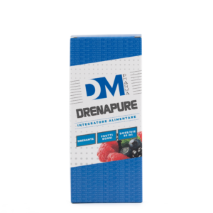 Integratore per il drenaggio dei liquidi corporei ai FRUTTI ROSSI-DRENAPURE -DM PHARMA