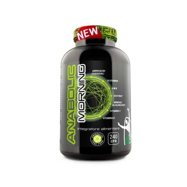 Integratore di Aminoacidi essenziali-ANABOLIC MORNING-240 cpr