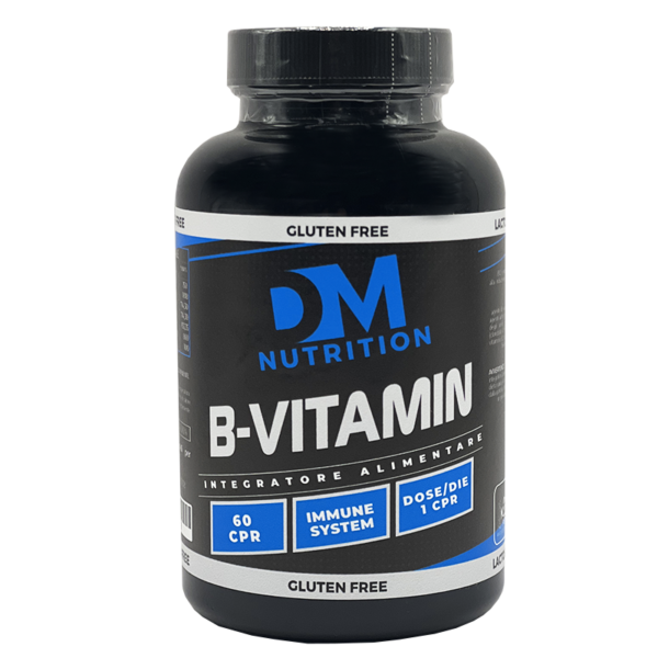 Integratore Alimentare a base di tutto il complesso di vitamine del gruppo B -B-VITAMIN-DM NUTRITION