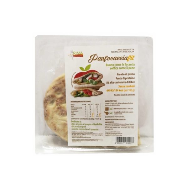 Focaccia ricca di fibre e proteine-Panfocaccia Fit-RI.MA BENESSERE°