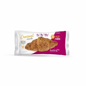 Cornetto soffice proteico con cereali-Salty croissant cereals-FEELING OK°