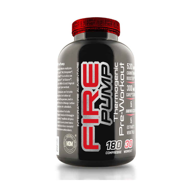 FIRE PUMP Integratore Pre Workout e Brucia Grassi in compresse Net