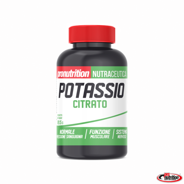 Integratore di potassio per la normale funzione muscolare-POTASSIO CITRATO-Pro Nutrition