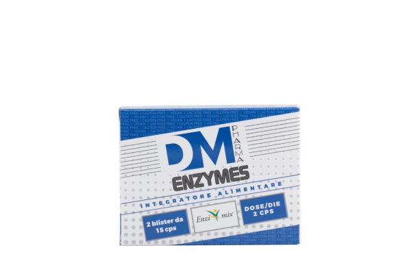 Integratore alimentare di enzimi per favorire la digestione-ENZYMES-DM PHARMA