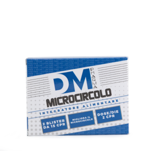 Integratore alimentare per la microcircolazione venosa e linfatica- MICROCIRCOLO-DM NUTRITION