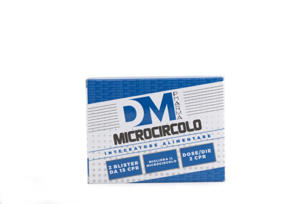 Integratore alimentare per la microcircolazione venosa e linfatica- MICROCIRCOLO-DM NUTRITION
