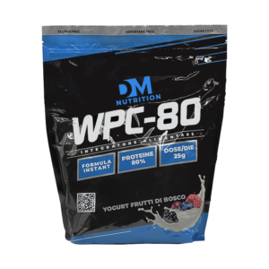 Proteine concentrate frutti di bosco in busta DM Nutrition