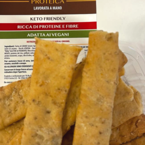 Focaccia Croccante ricca di proteine e fibre al gusto naturale-FOCACCIA FIT-RI.MA BENESSERE