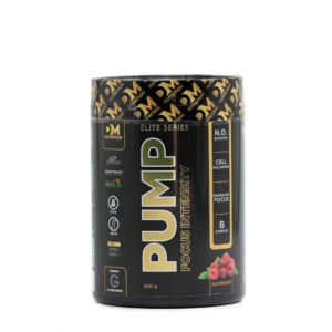 Integratore per il Pre-workout ad azione energetica con cretaina, betalanina, arginina, in polvere al gusto di lampone-PUMP FOCUS INTENSITY RASPERRY-DM NUTRITION ELITE SERIES