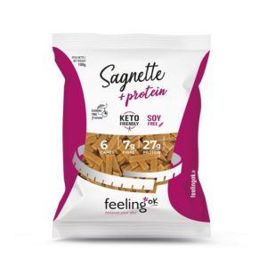 Pasta proteica con alto contenuto di fibre monoporzione-SAGNETTE-FEELING OK°