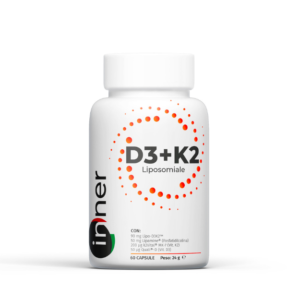 Integratore alimentare di vitamina D e K potente antinfiammatorio-D3+K2 LIPOSOMIALE-INNER