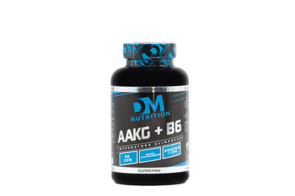 Integratore alimentare di Arginina + Vitamina B6- AAKG+B6- DM NUTRITION