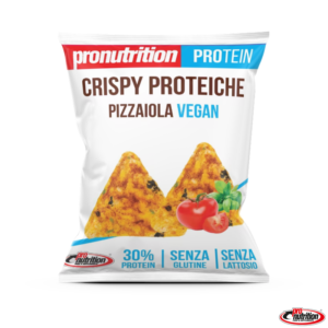 Triangoli di patatine proteiche vegane crispy al gusto pizzaiola- CRISPY PATATINA PROTEICA -PRO NUTRITION