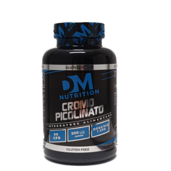 Integratore alimentare a base di cromo per il controllo della glicemia ed il catabolismo dei macro nutrienti-CROMO PICOLINATO-DM NUTRITION