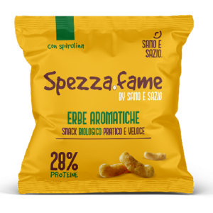 Spuntino pratico e veloce per contrastare la fame al gusto di erbe aromatiche-Spezza.fame-SANO E SAZIO