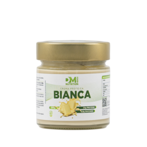 Crema spalmabile proteica al cioccolato bianco- BIANCA-DM FOOD