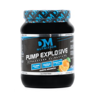 Integratore alimentare per i tuo workout in polvere gusto Arancia -PUMP EXPLOSIVE-DM NUTRITION