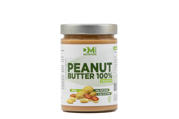 Crema Spalmabile agli arachidi-PEANUT BUTTER 100% SMOOTH-DM FOOD
