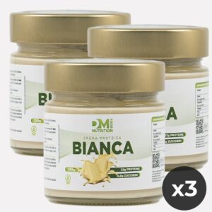 MULTIPACK 3 Conf. di Creme proteiche cioccolato bianco-BIANCA- DM FOOD