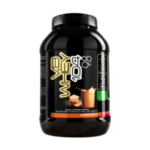 Integratore di Proteine isolate idrolizzate in polvere-VB WHEY 104 9.8-WAFER NOCCIOLA-NET INTEGRATORI