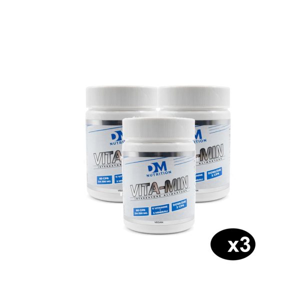 3 Multiminerali e Multivitaminici in compresse DM Nutrition