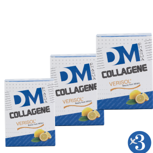 MULTIPACK 3 Integratori di collagene utile per il benessere della pelle e le articolazioni-COLLAGENE Verisol-DM PHARMA