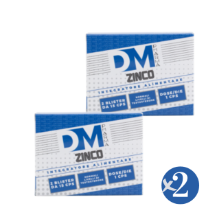 KIT 2 di Integratori alimentari di zinco-ZINCO-DM PHARMA