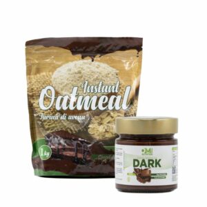 Kit N 1 DM - Farina di Avena gusto Nut-ella+ Crema spalmabile proteica DARK