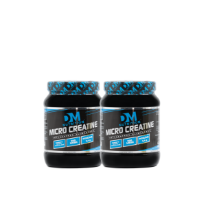 MULTIPACK 2 pezzi di Integratori Alimentari di Creatina in polvere gusto neutro-MICRO CREATINE-500 grammi