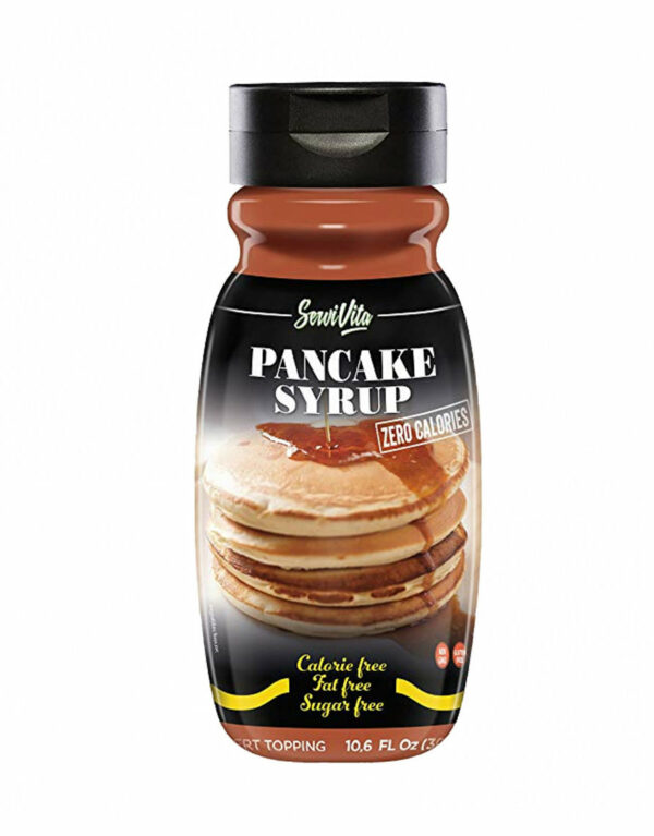 Sciroppo dolce al gusto pancake con zero calorie - SALSA PANCAKE SYRUP -SERVIVITA