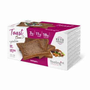 Fette biscottate proteiche al gusto CACAO-Toast Start-FEELING OK