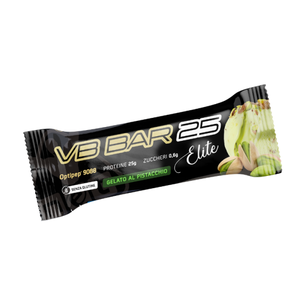 Barrette proteiche pochi zuccheri Net al pistacchio  VB BAR 25