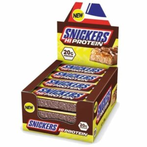 Barrette proteiche snickers cioccolato e caramello confezione da 12 barrette-SNICKERS PEANUT BUTTER-MARS PROTEIN