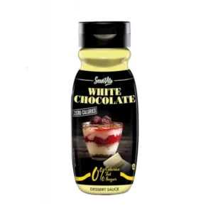 Sciroppo dolce zero calorie al gusto di cioccolato bianco - SALSA WHITE CHOCOLATE -SERVIVITA
