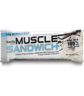 Muscle sandwich barretta energetica alla vaniglia