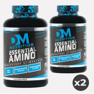 Set di 2 confezioni di Aminoacidi essenziali in compresse-ESSENTIAL AMINO- DM NUTRITION