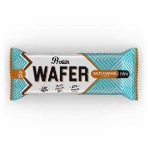 Wafer proteico delizioso al gusto di caramello salato -WAFER SALTED CARAMEL-NANO SUPP