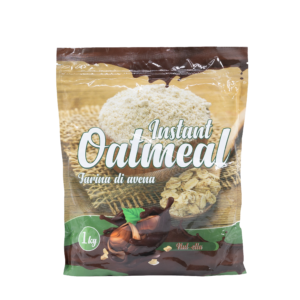Farina di avena istantanea aromatizzata al gusto di nocciola e cioccolato-INSTANT OATMEAL NUT-TELLA-DM FOOD