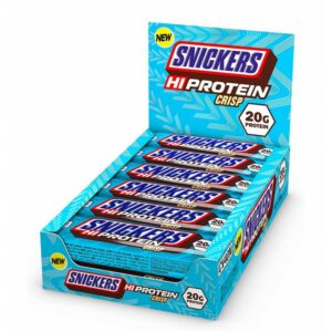 Box 12 Barrette proteiche snickers in versione crisp-SNICKERS CRISP-MARS PROTEIN