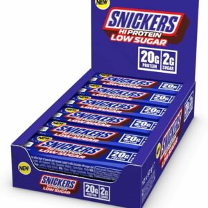 Box 12 Barrette proteiche snickers a basso contenuto di zuccheri-SNICKERS Low Sugar-MARS PROTEIN