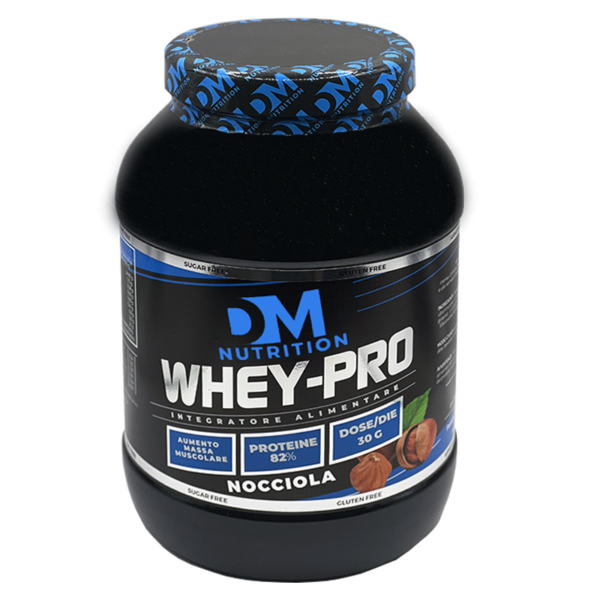 Proteine concentrate al gusto di nocciola DM Nutrition