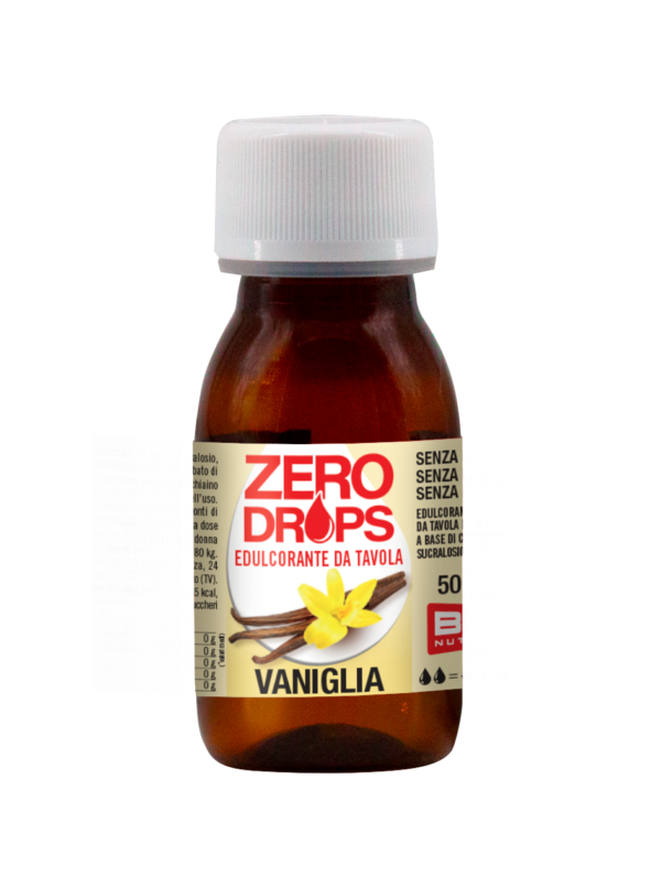 Dolcificante da tavola al gusto di VANIGLIA - ZERO DROPS-BPR NUTRITION
