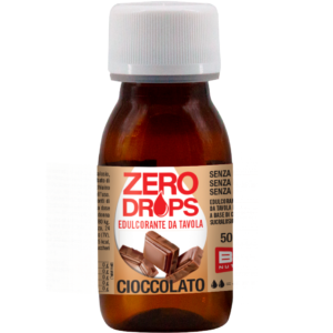 Dolcificante da tavola al gusto di CIOCCOLATO-ZERO DROPS-BPR NUTRITION