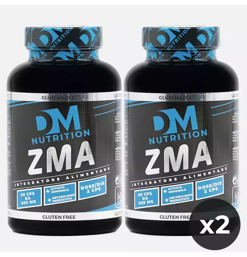 Offerta 2 Zma integratore per il testosterone DM nutrition