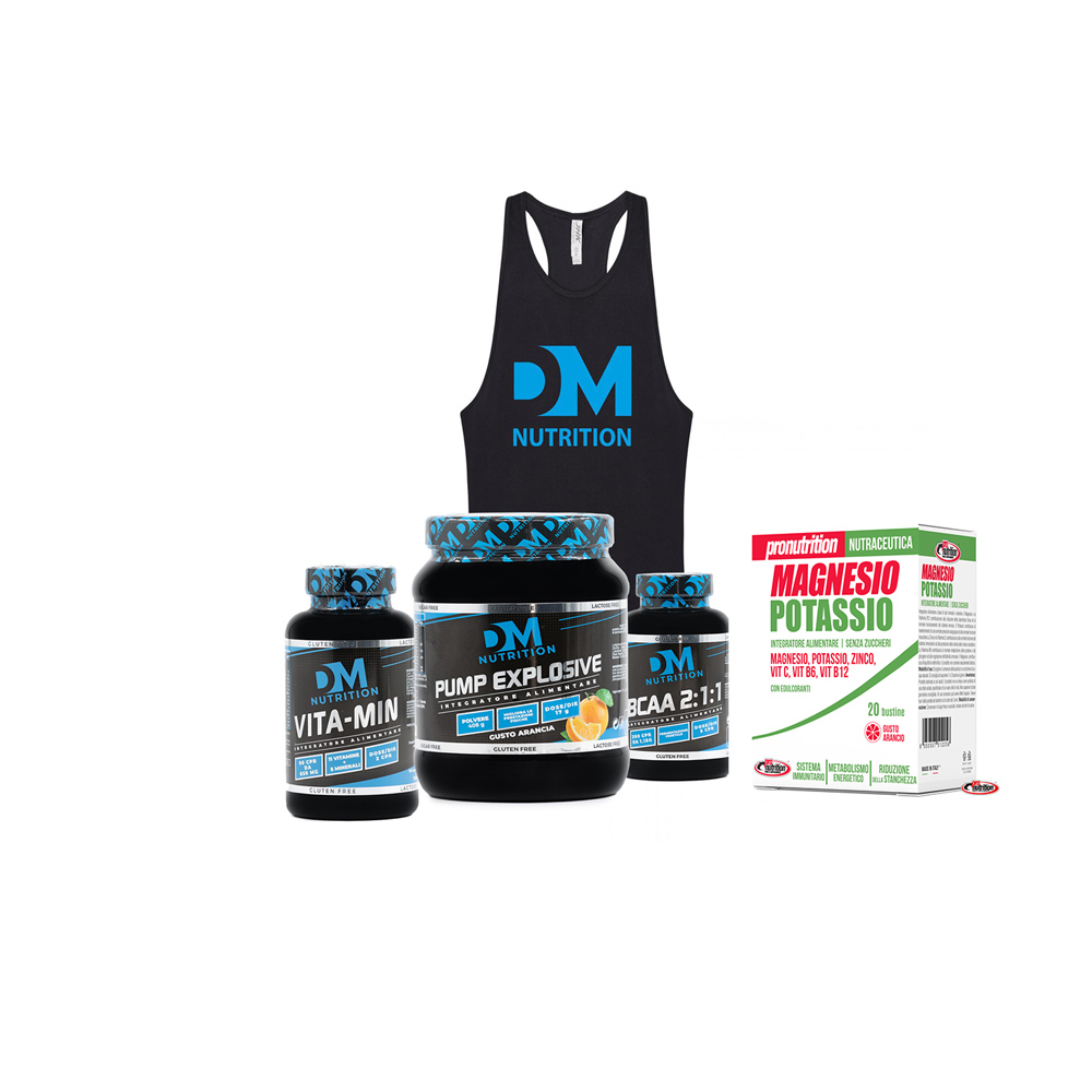 Kit 11 Integratori pre Workout-DM Nutrition - XL