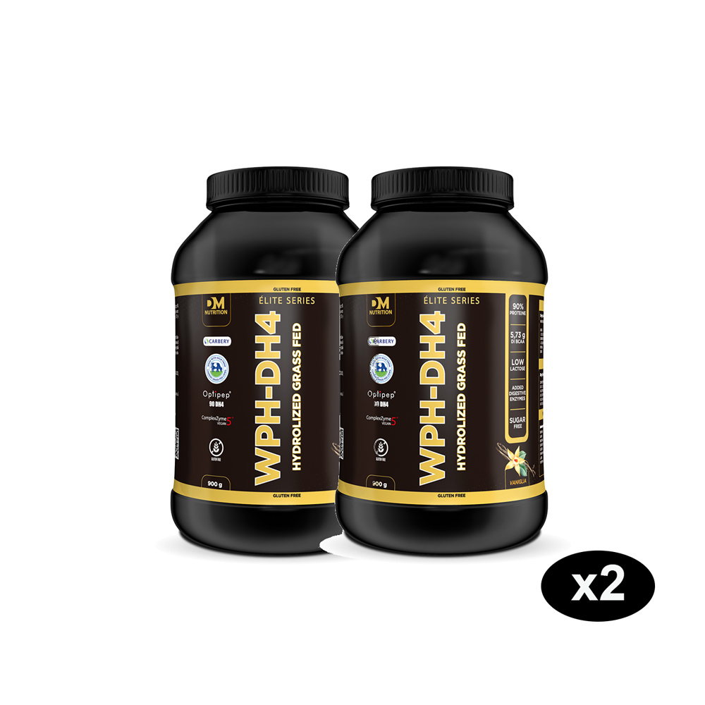Offerta 2 proteine idrolizzate e isolate alta digeribilita' Vaniglia