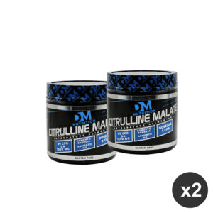 Set di 2 Integratori di citrullina malata in compresse DM Nutrition