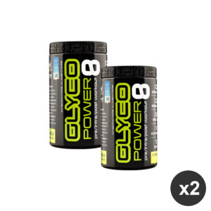 kit 2 Integratori di carboidrati a limone Net integratori GLYCOPOWER 8